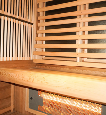 1-2 நபர் அரை கண்ணாடி அரை மர அமைப்பு செங்குத்து வகை