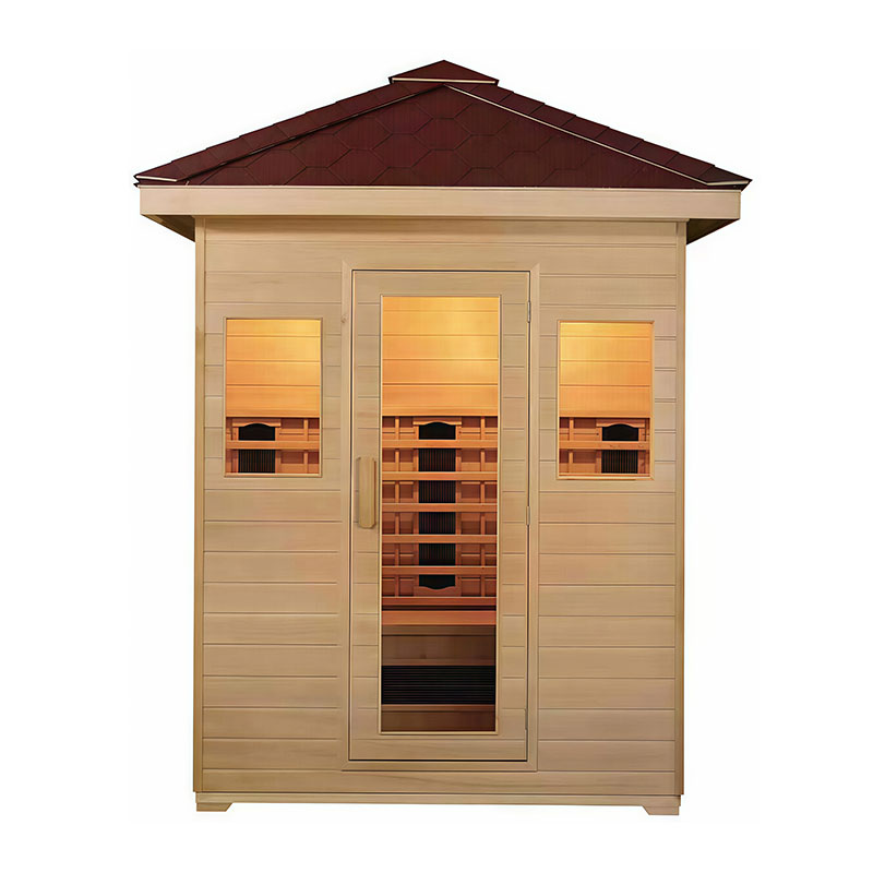 2 பேர் கொண்ட வெளிப்புற sauna அறை