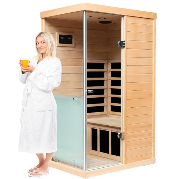 1 பேருக்கு சிறிய sauna